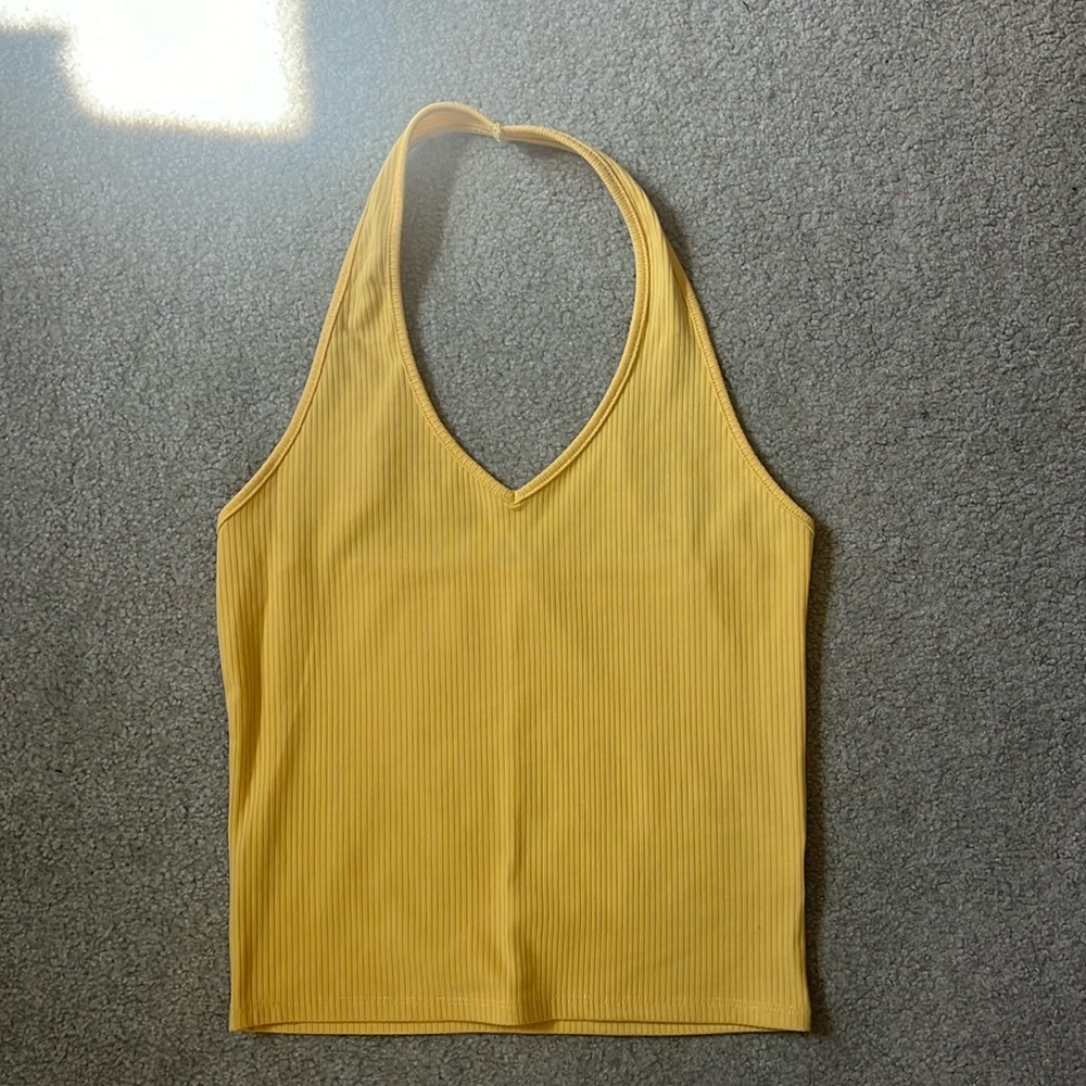 American Eagle Yellow Halter